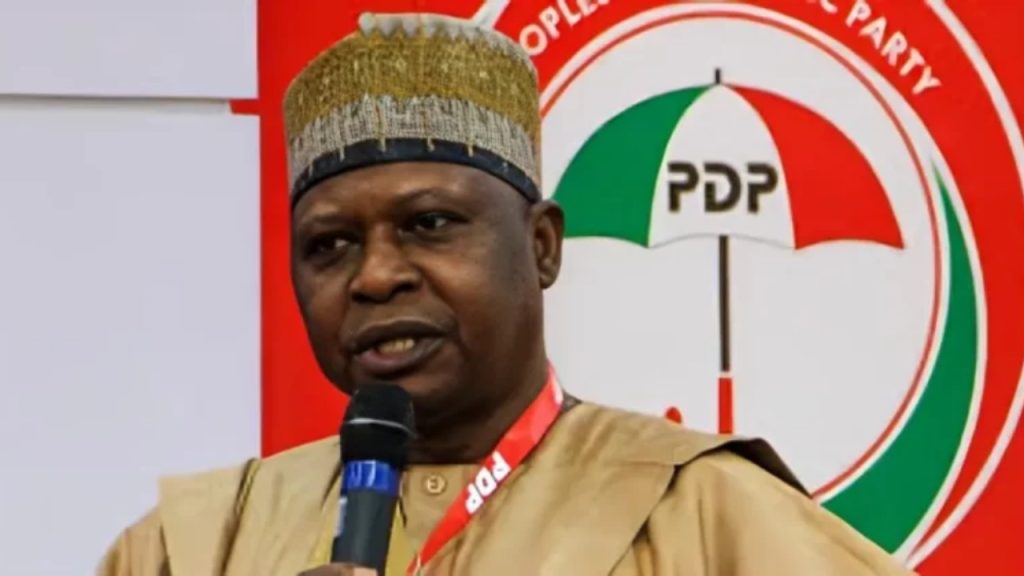 FILE: The National Chairman, Peoples Democratic Party, Tanimu Turaki