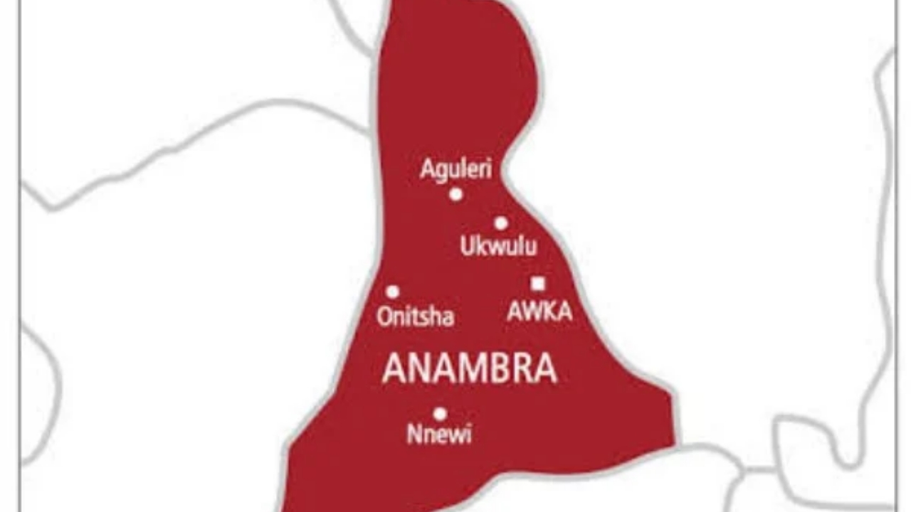 Map of Anambra State