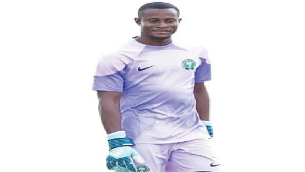 Nigerian goalkeeper, Amas Obasogie
