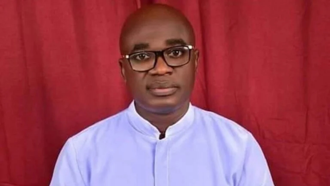 A file photo of the Benue State Governor, Rev. Fr. Hyacinth Alia