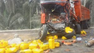 Scene of the accident