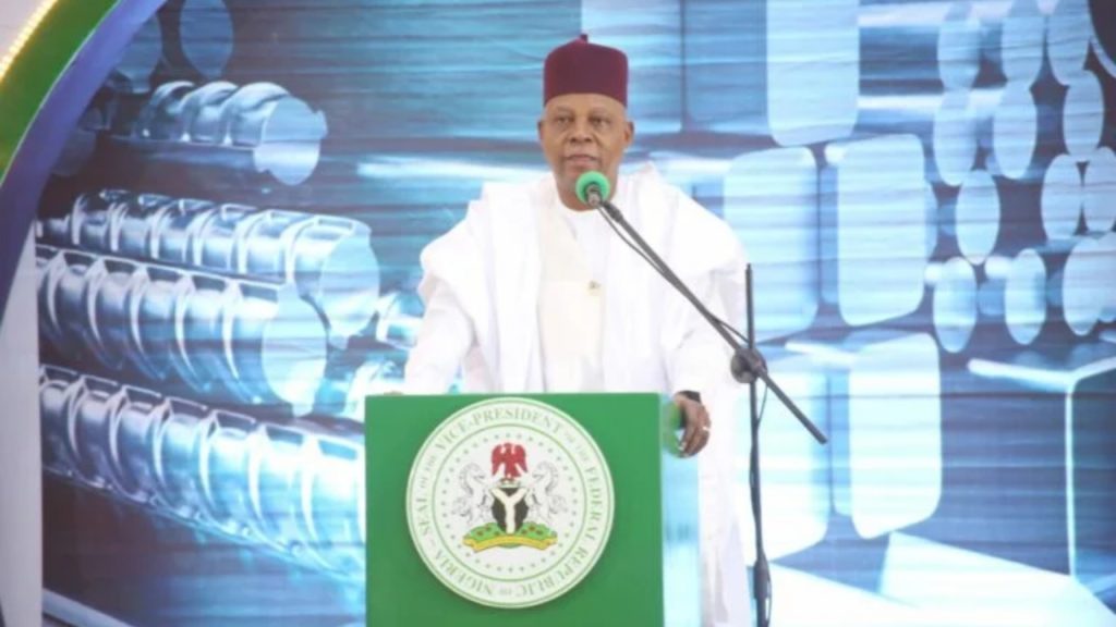 Vice President, Kashim Shettima