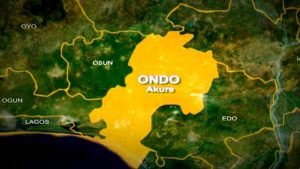 Map of Ondo