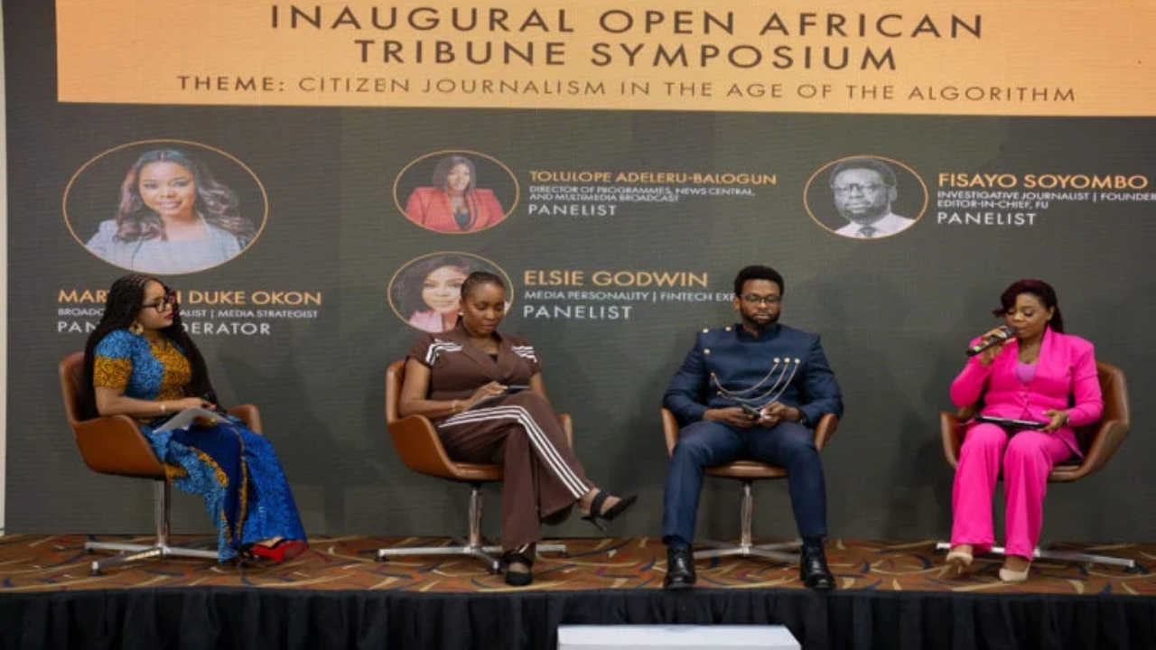 The panelists. Photo: Open African Tribune.