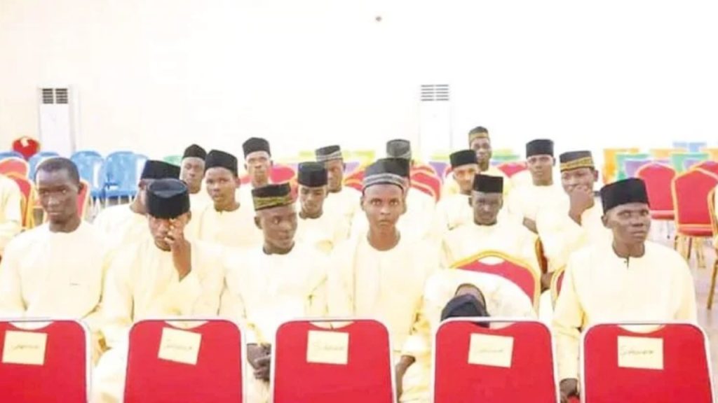 Some of the pardoned inmates