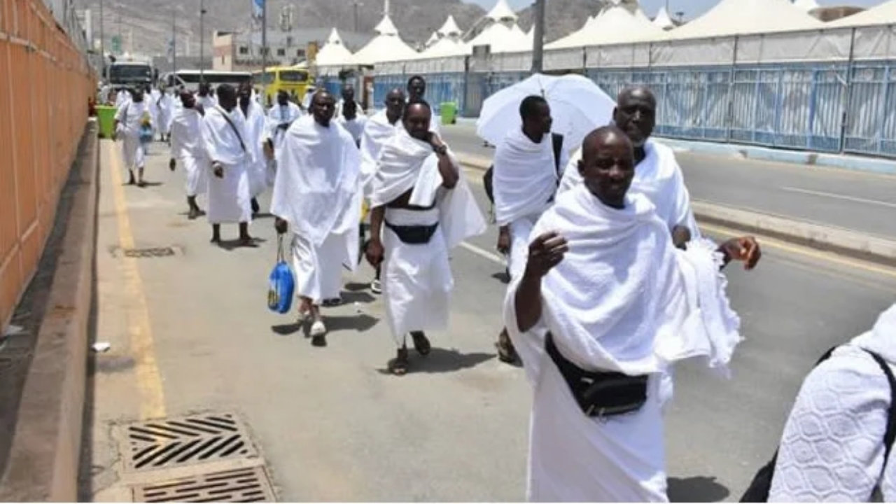 Hajj pilgrims