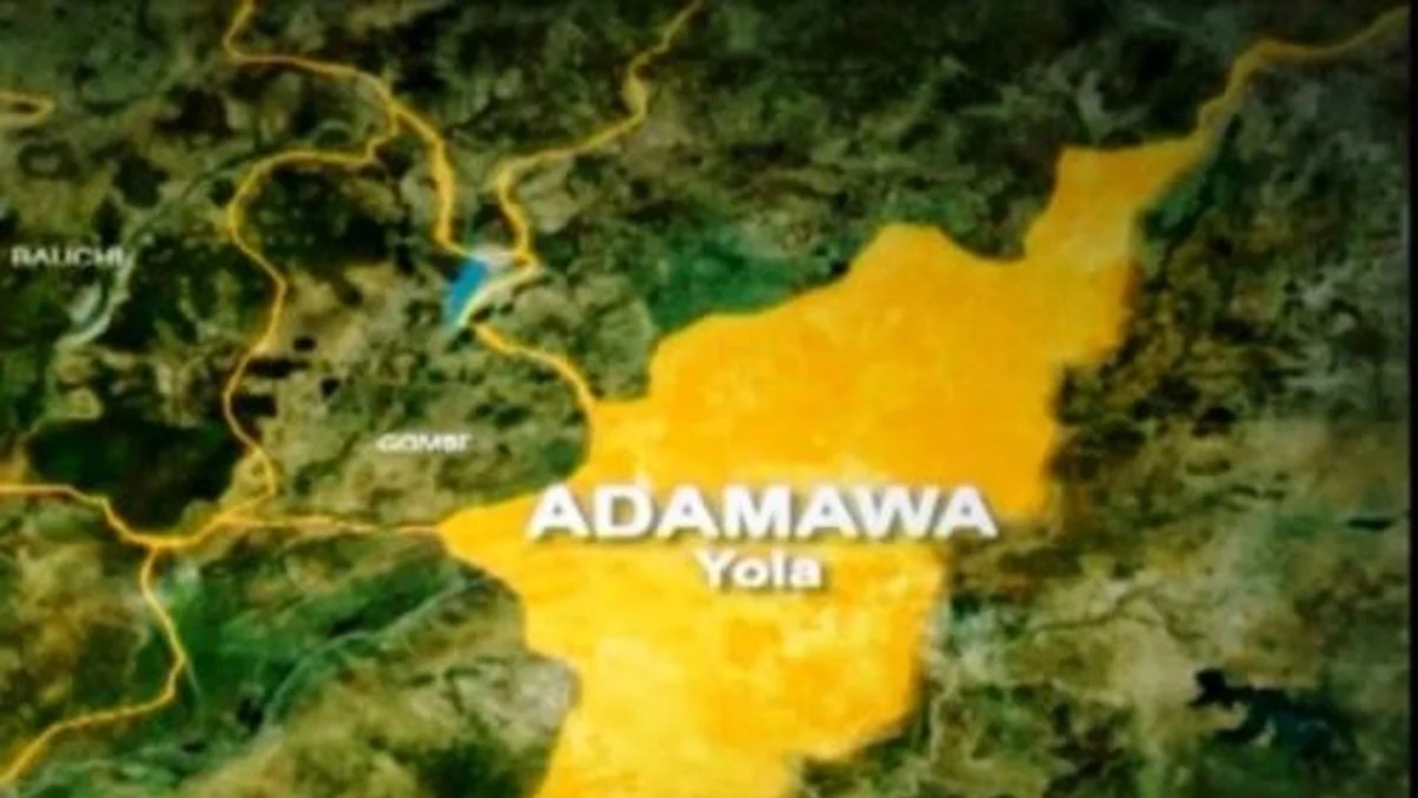 Map of Adamawa State