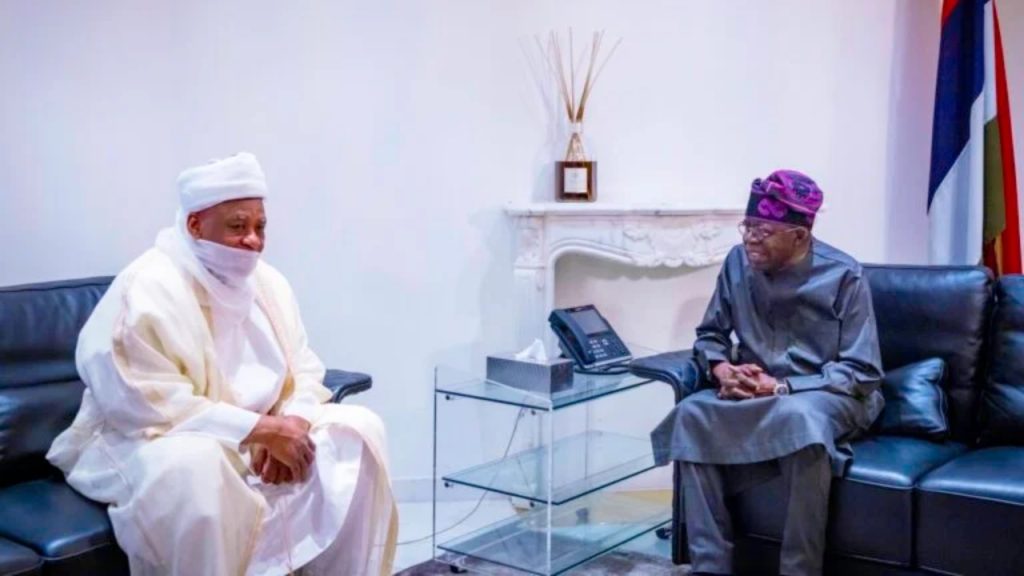 Sultan of Sokoto visits Tinubu in Abuja - National News