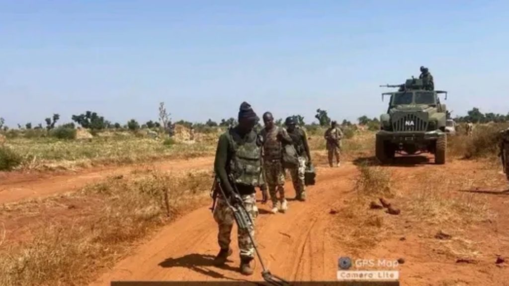 Troops of operation Hadin Kai while conducting a clearance operation across the city - National News