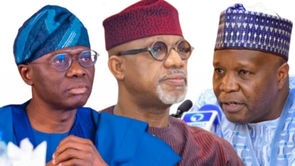 Lagos State Governor, Babajide Sanwo-Olu, Ogun State Governor, Dapo Abiodun and Gombe State Governor, Muhammad Inuwa Yahaya - National News