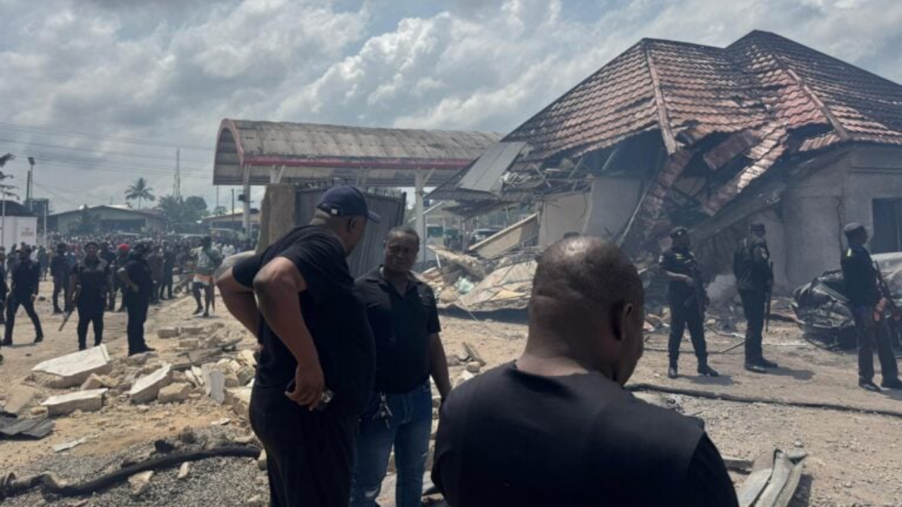 Scene of the explosion in Calabar - National News