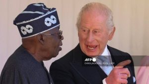 Britain's King Charles III (R) talks with Nigeria's President Bola Tinubu during a ceremonial welcome in the Quadrangle at Windsor Castle, in Windsor, on March 18, 2026, on the first day of a two-day State Visit to the United Kingdom by Nigeria's President - National News