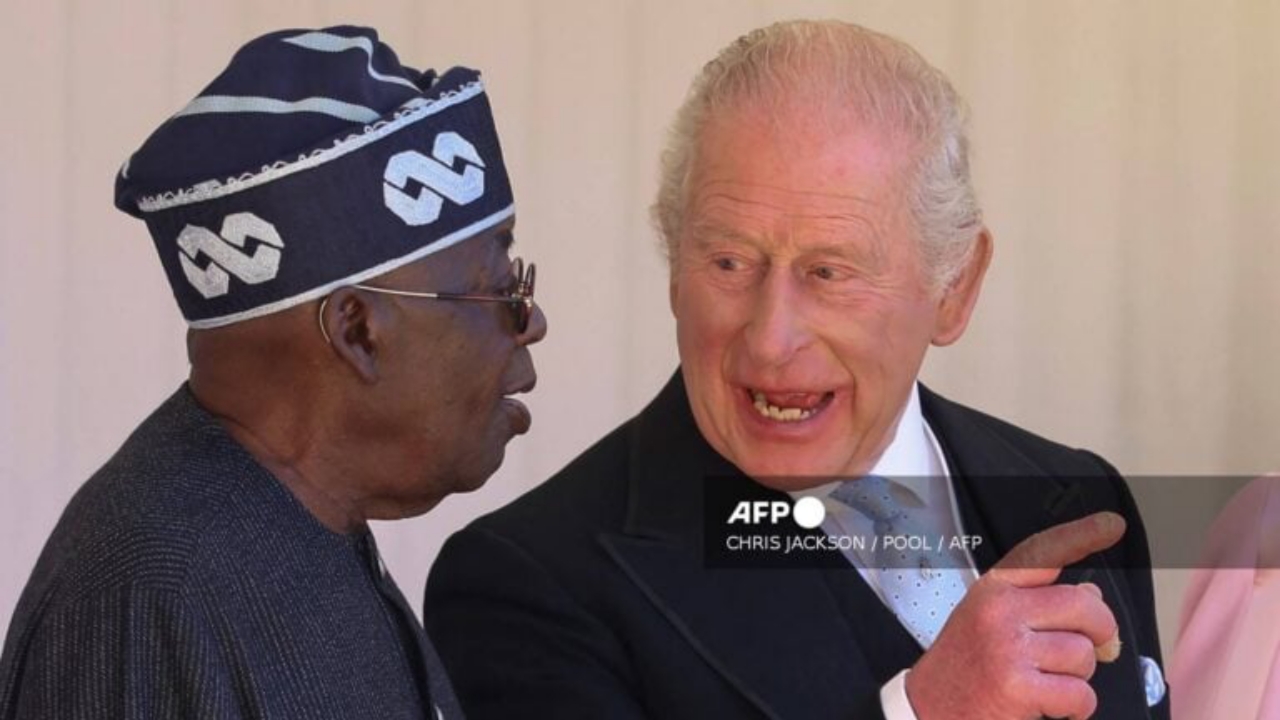 Britain's King Charles III (R) talks with Nigeria's President Bola Tinubu during a ceremonial welcome in the Quadrangle at Windsor Castle, in Windsor, on March 18, 2026, on the first day of a two-day State Visit to the United Kingdom by Nigeria's President - National News