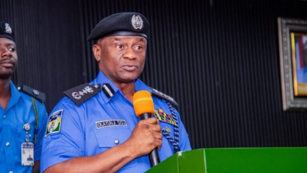 IGP Olatunji Disu addressing senior police officers during his inaugural conference at Force Headquarters, Abuja, on March 4, 2026 - National News