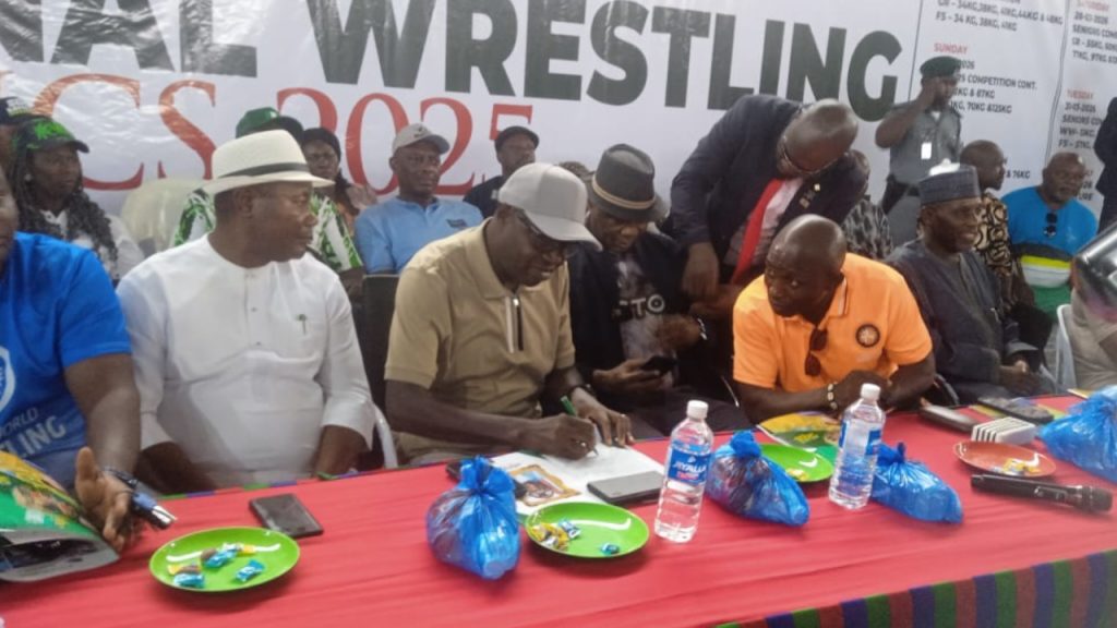 NWF President, Bayelsa SSG and Daniel Igali - National News