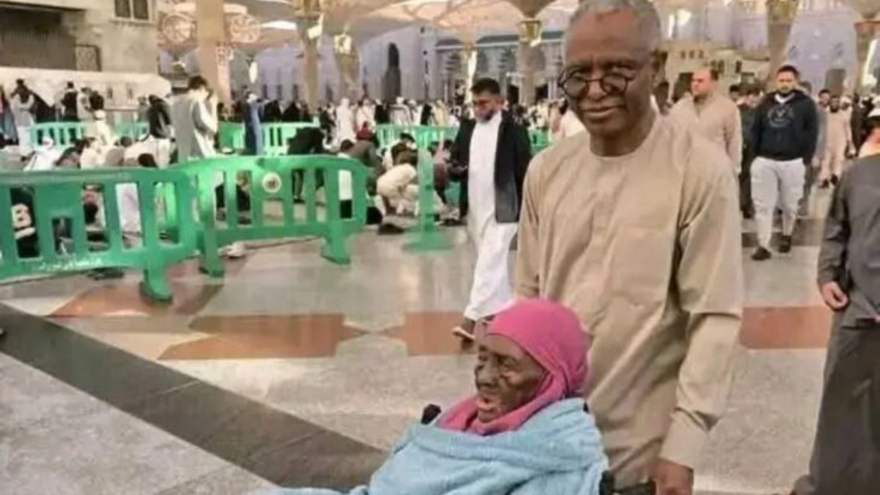File: El-Rufai and his mother, Hajiya Umma - National News