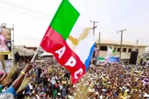 File photo of APC flag