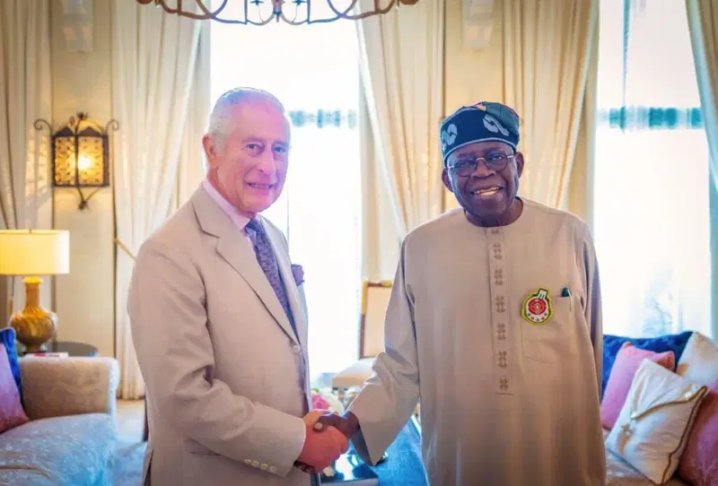 Charles and president Tinubu