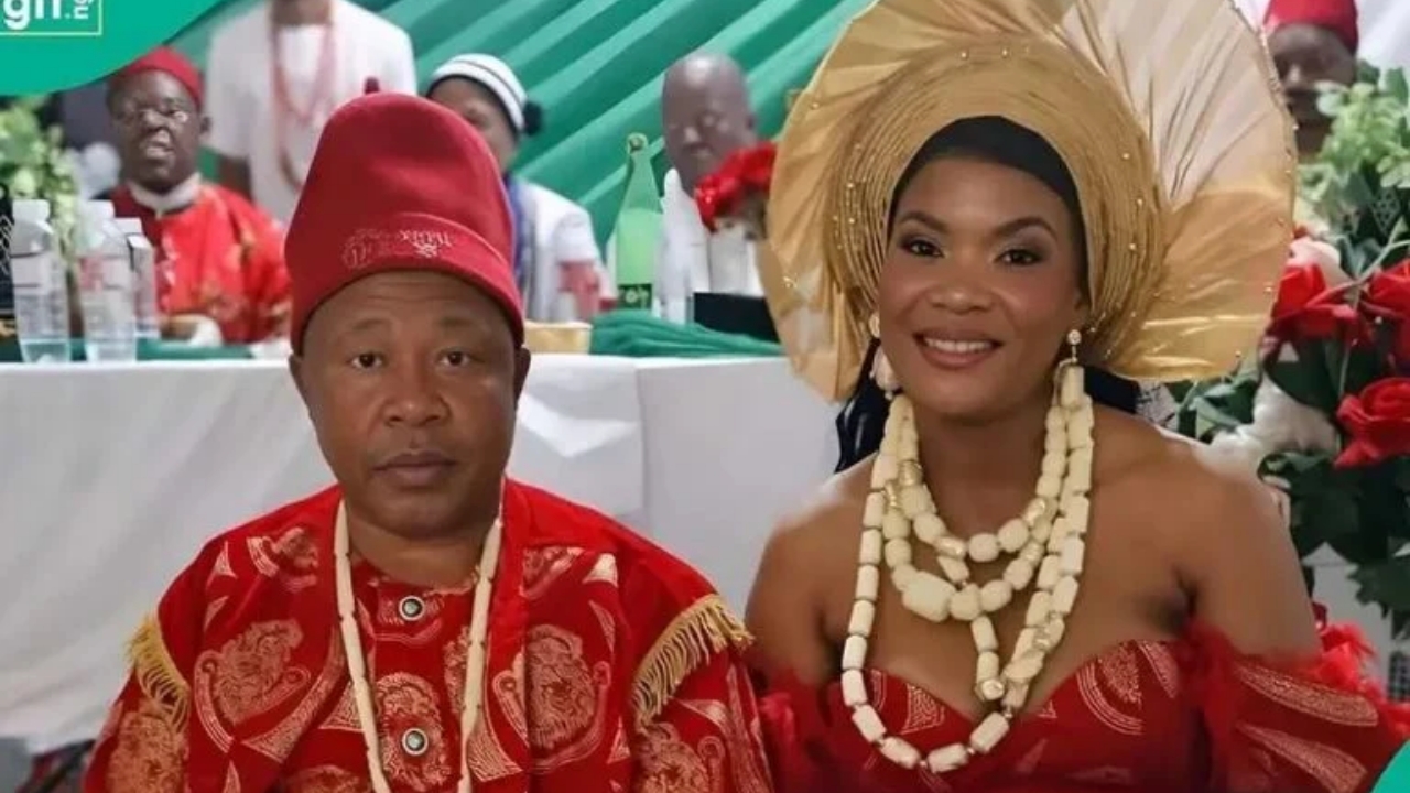 Nigerian Igbo chief, Solomon Eziko, and his wife - National News
