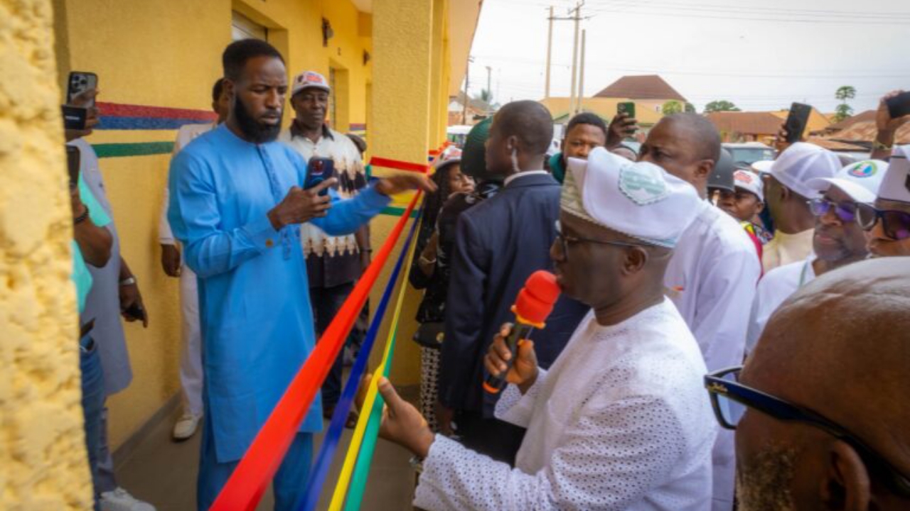Monday Okpebholo commissioning the newly rebuilt Police Officers’ Wives Association Complex - National News