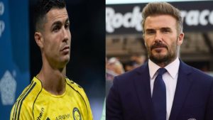 Cristiano Ronaldo and David Beckham - National News