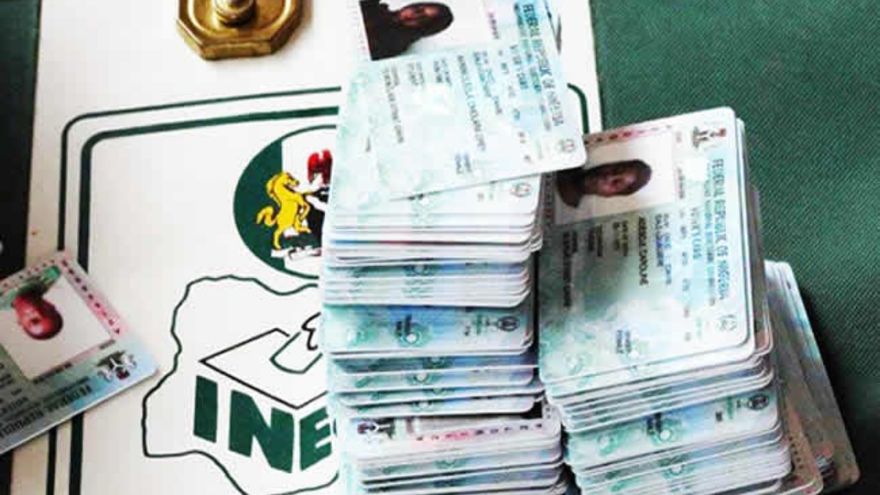 A file photo of Permanent Voter Cards - National News
