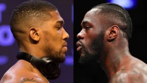 Deontay Wilder and Anthony Joshua - National News