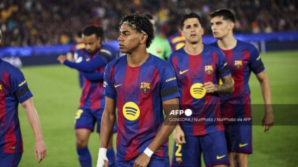 Lamine Yamal of FC Barcelona during the UEFA Champions League quarter-final first leg match between FC Barcelona and Atletico de Madrid at Spotify Camp Nou Stadium on April 8, 2026, in Barcelona, Spain - National News