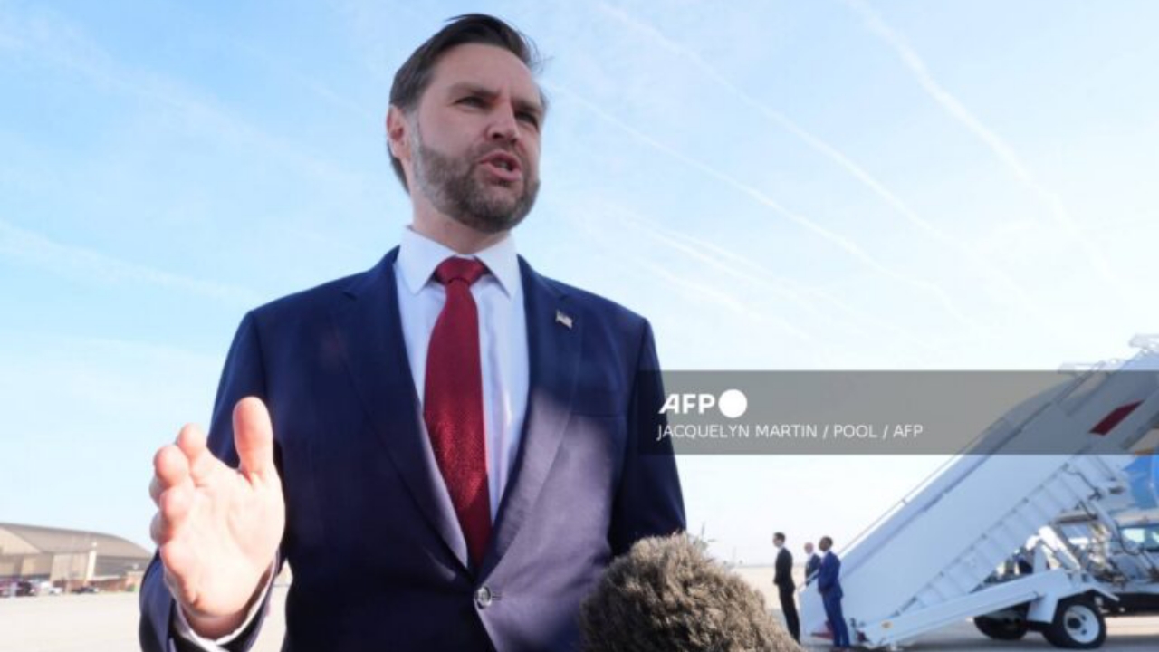 US Vice President JD Vance speaks to reporters before boarding Air Force Two at Joint Base Andrews, Maryland, on April 10, 2026, as he departs for Pakistan for talks on Iran. Vance said Friday he hoped for a "positive" outcome as he departed Washington for US-Iran peace talks being held in Pakistan - National News