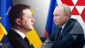 President of Ukraine, Volodymyr Zelenskyy and President of Russia, Vladimir Putin - National News