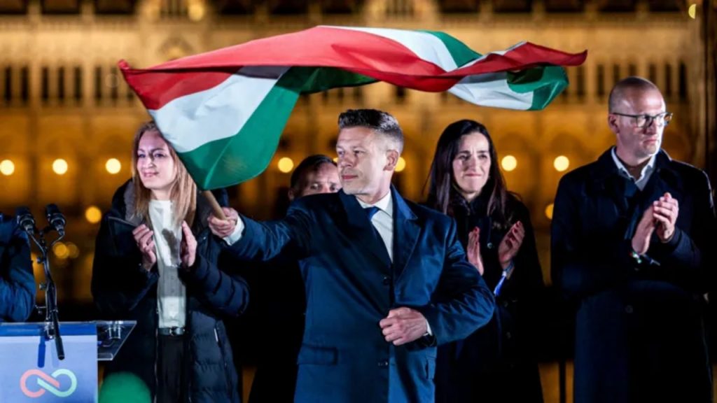 Péter Magyar and supporters - National News