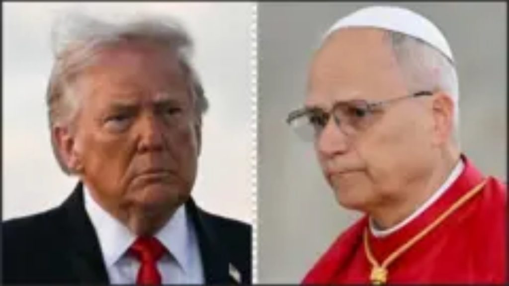 Trump and Pope Leo - National News