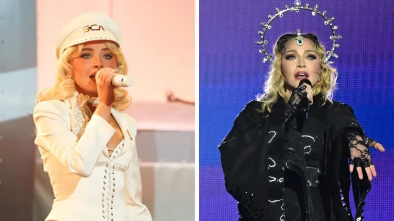 Pop superstar Madonna and singer Sabrina Carpenter - National News