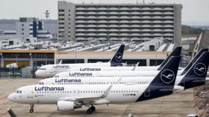 Lufthansa aircrafts parked at Frankfurt Airport amid flight cuts and rising fuel costs - National News