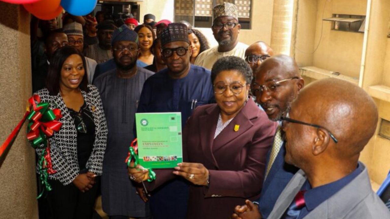 The HCSF, Didi Walson-Jack and other senior civil service officials during the commissioning - National News