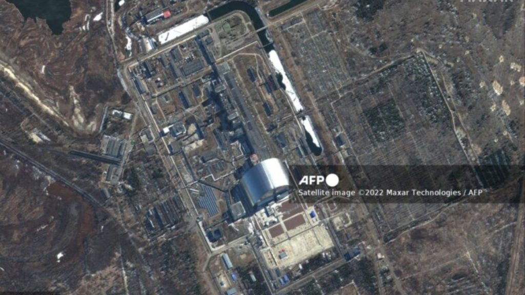 This Maxar satellite image taken and released on March 10, 2022 shows an overview of the Chernobyl Nuclear Power Plant in Pripyat, Ukraine - National News