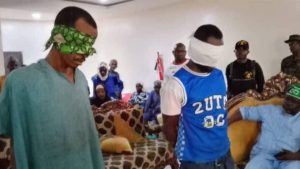 The arrested suspects - National News