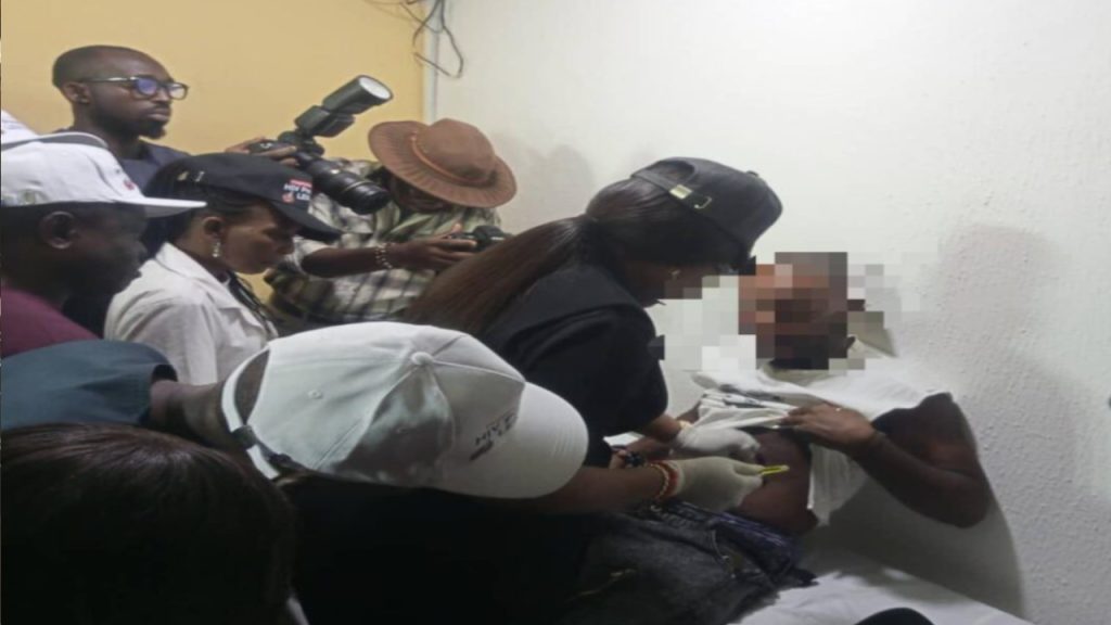 The Mandate Secretary for Health Services and Environment, FCTA, Dr Adedolapo Fasawe, administering Lenacapavir to a recipient at Asokoro District Hospital, Abuja, on Tuesday - National News