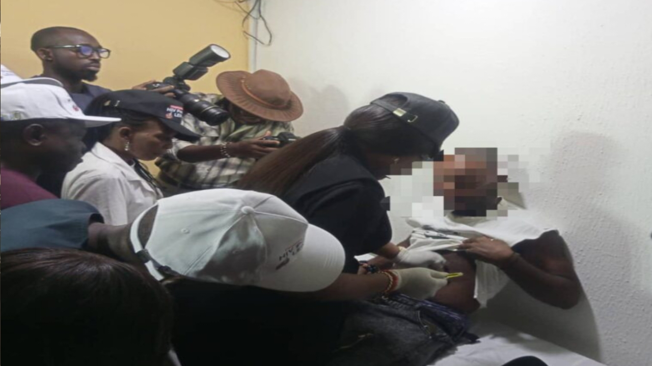 The Mandate Secretary for Health Services and Environment, FCTA, Dr Adedolapo Fasawe, administering Lenacapavir to a recipient at Asokoro District Hospital, Abuja, on Tuesday - National News