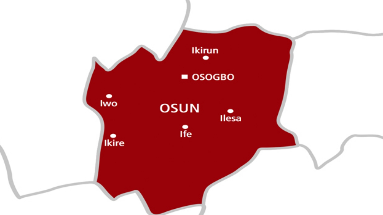 Osun State map - National News