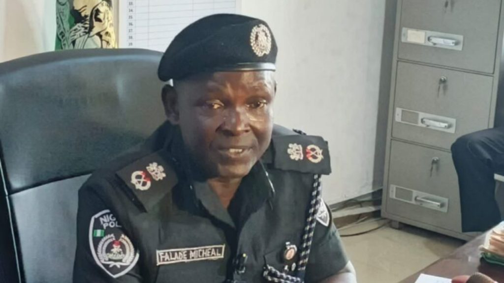 Commissioner of Police, Ekiti State Command, Micheal Falade - National News