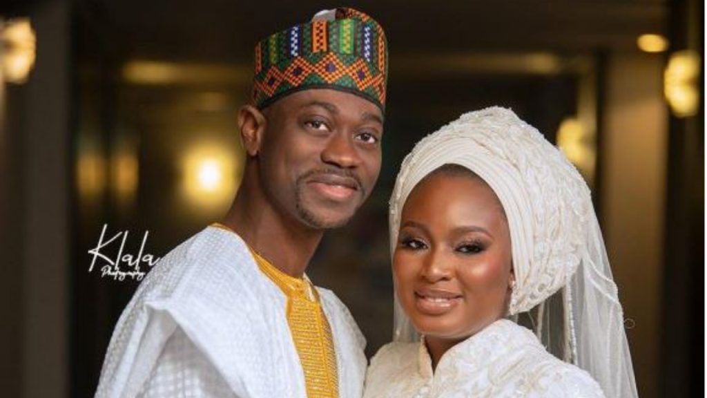 Adedimeji Lateef and bride at Nikkah - National News