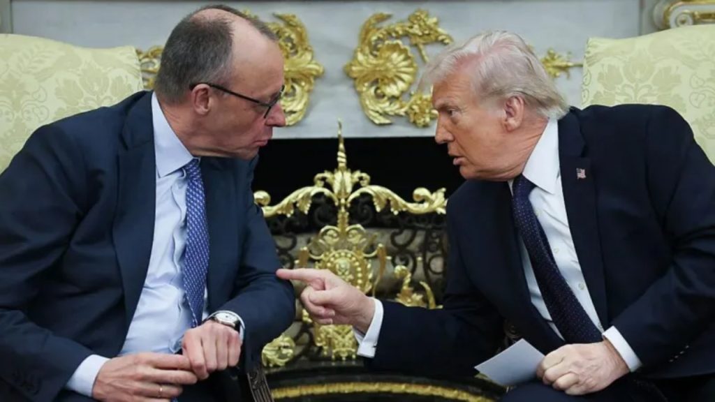 U.S. President Donald Trump and German Chancellor Friedrich Merz in the Oval Office on March 3, 2026 - National News
