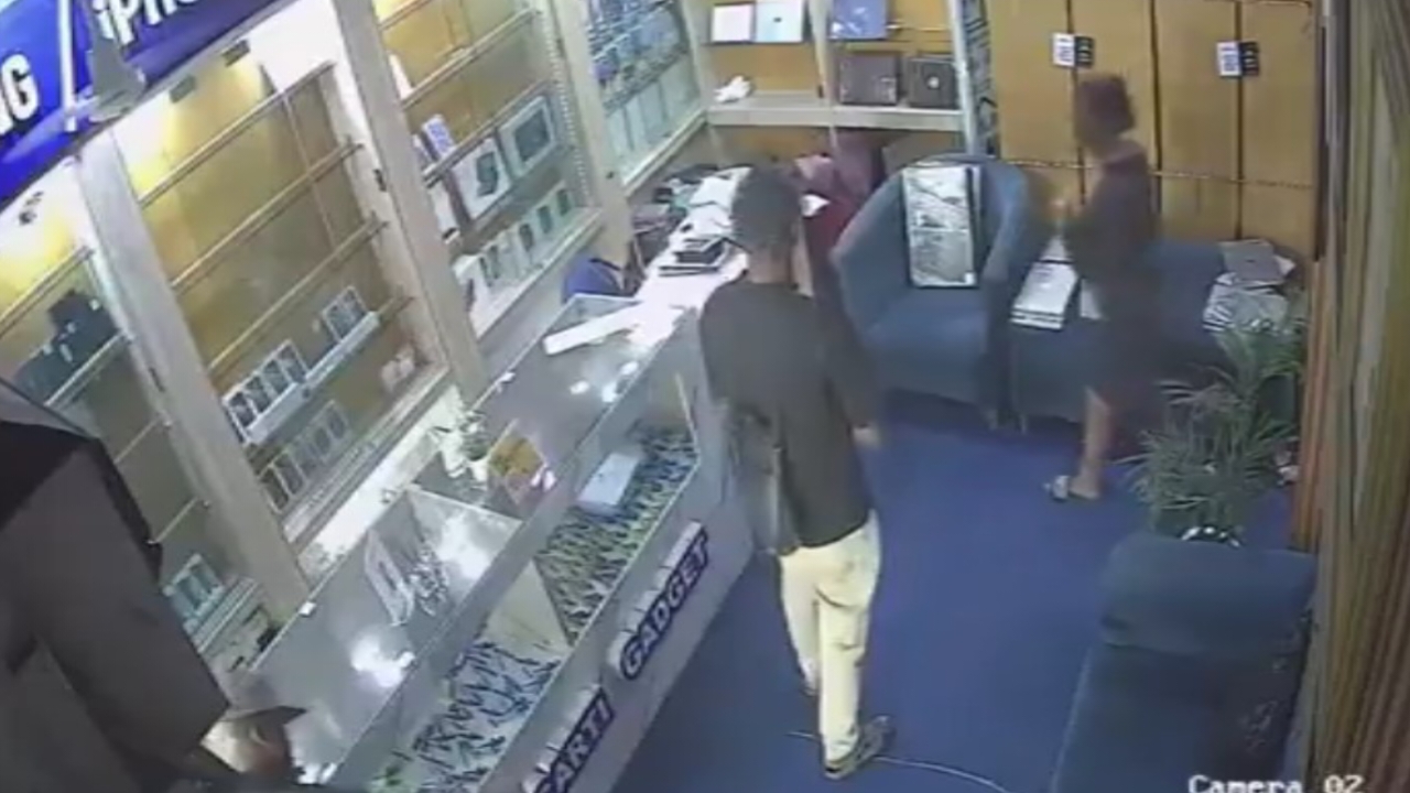 CCTV captures armed robbery at gadgets shop in Asaba - National News