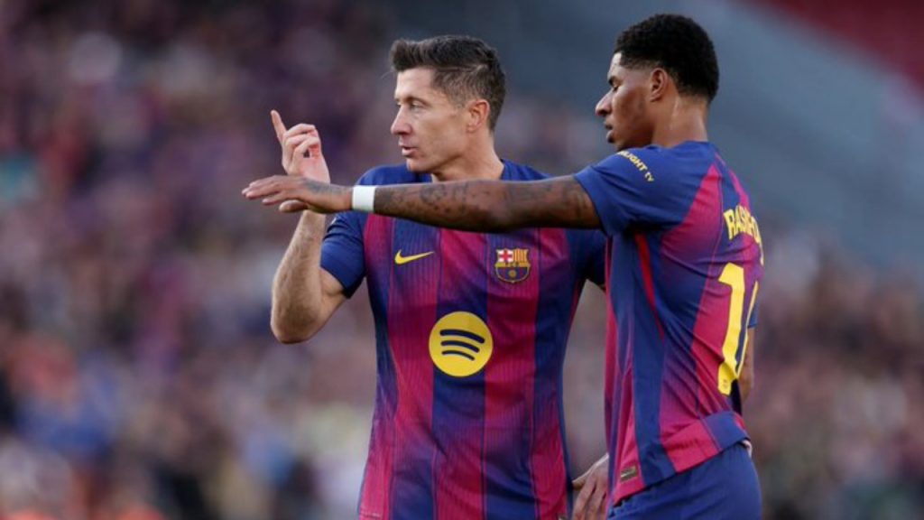 Robert Lewandowski and Marcus Rashford - National News