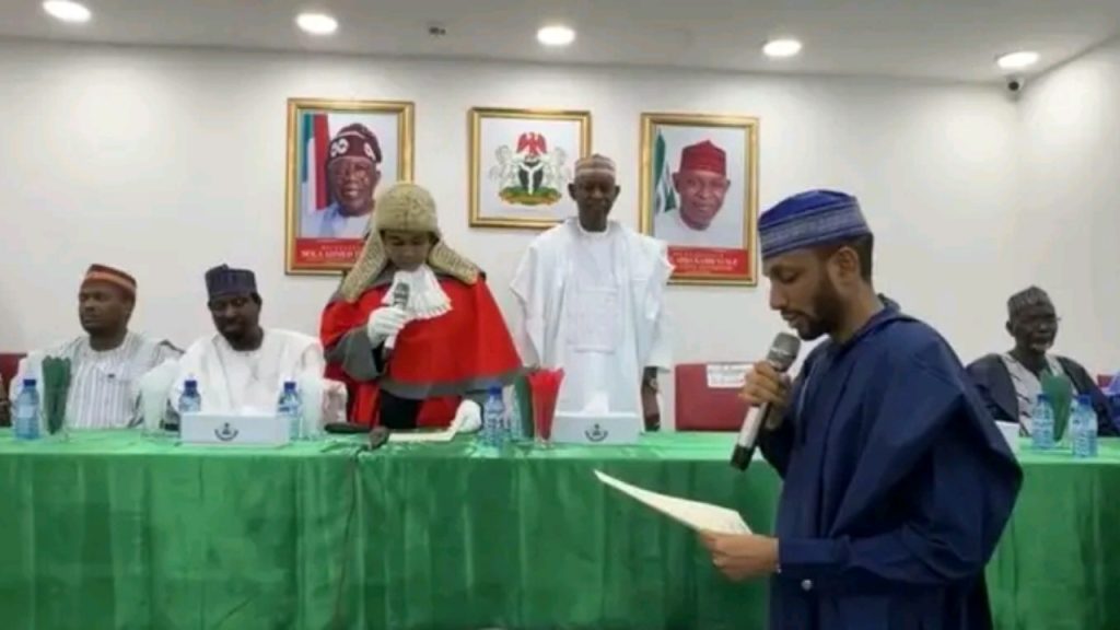 Swearing in ceremony of Kano's new Deputy Governor Murtala Sule Garo - National News