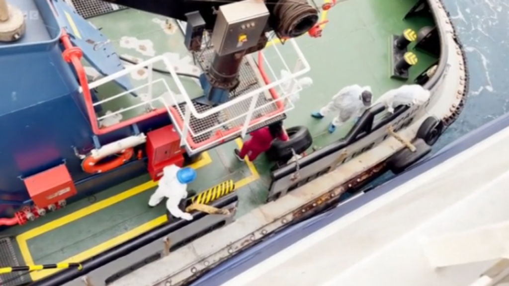 The cruise ship - National News