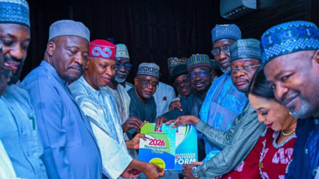 Governor Abba Yusuf of Kano State submits his nomination form to the National Working Committee of the All Progressives Congress - National News