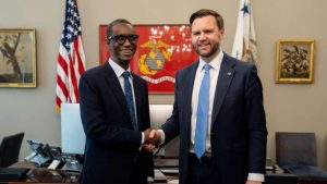 National Security Adviser (NSA), Mallam Nuhu Ribadu, with United States Vice President James David Vance - National News