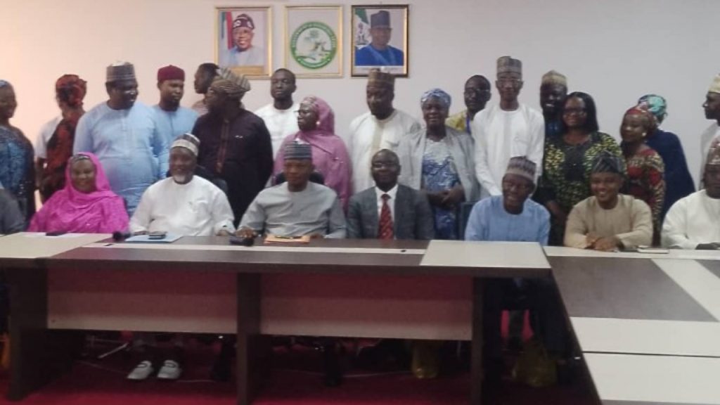 Nasarawa State Commissioner for Health, Dr. Gaza Gwamna, Permanent Secretary, Dr. Ibrahim Alhassan, among other committee members in Lafia, the state capital - National News